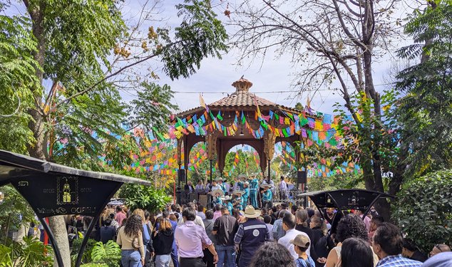 Plaza in Lerdo Mexico